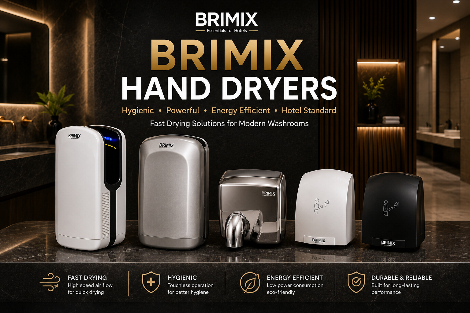brimix hand dryers